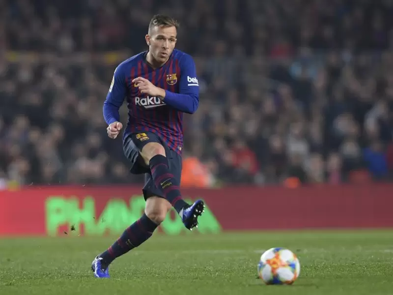 Jugador Arthur del Barcelona