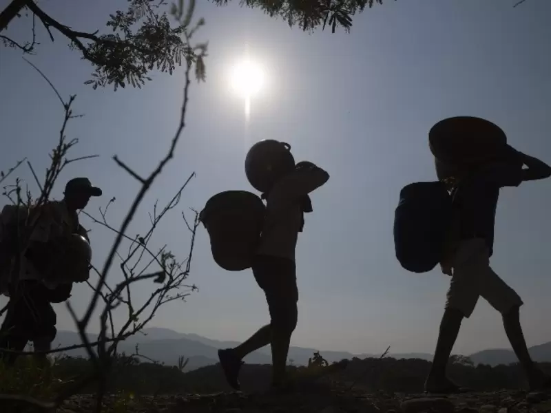 Trochas en la frontera entre Colombia y Venezuela, en Norte de Santander