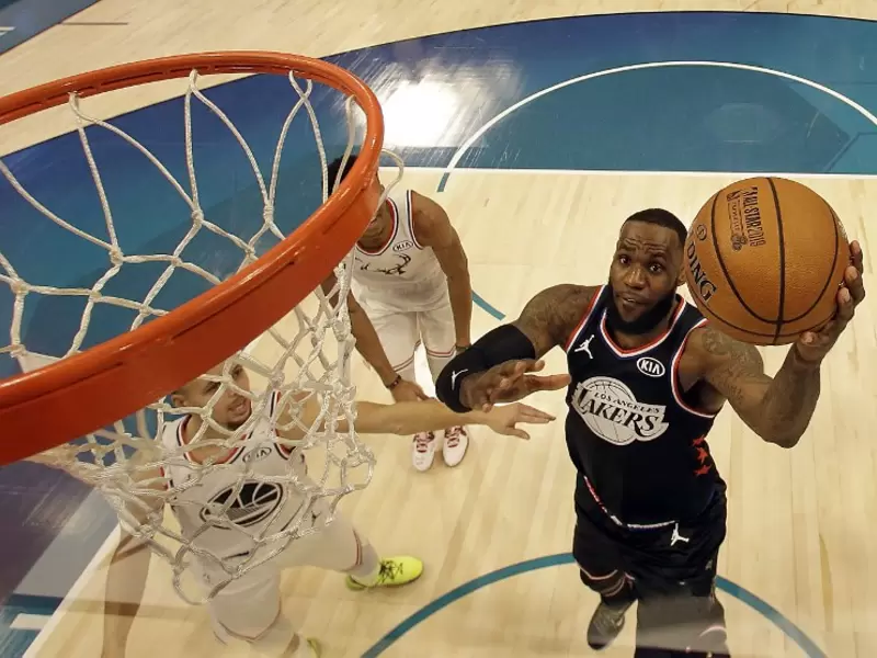 LeBron James en el All Star Game LeBron James en el All Star Game