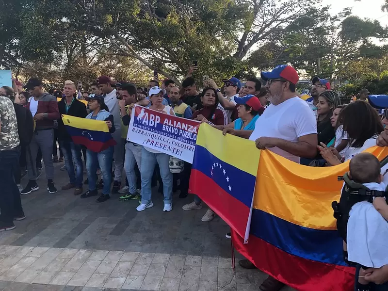 Venezolanos en Colombia Venezolanos en Colombia
