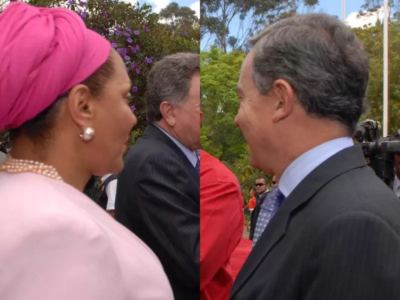 Piedad Córdoba y Álvaro Uribe Piedad Córdoba y Álvaro Uribe