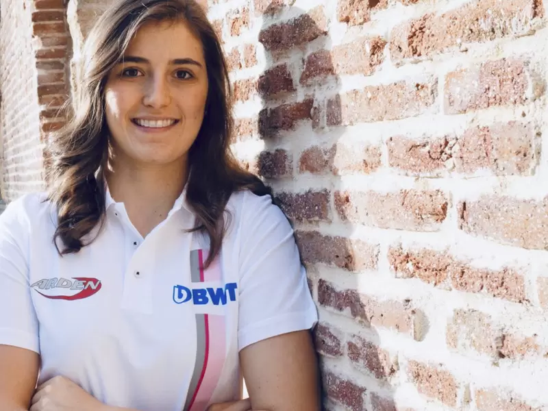 Tatiana Calderón, piloto colombiana de Fórmula 2 Tatiana Calderón, piloto colombiana de Fórmula 2
