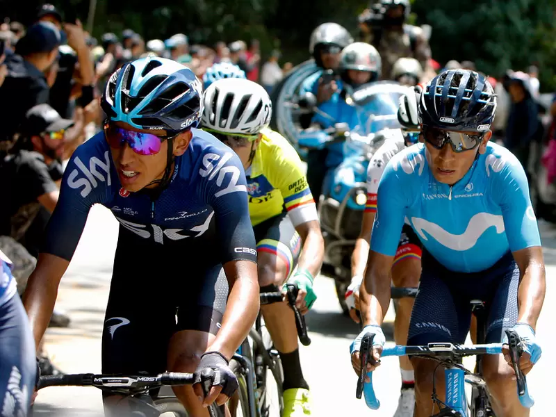 Nairo Quintana y Egan Bernal conservan posibilidades de imponerse en la carrera.