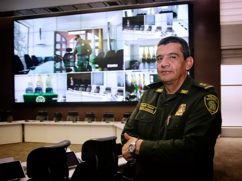 El general Eliécer Camacho