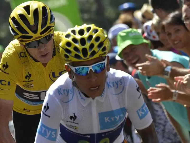 Nairo Quintana y Chris Froome