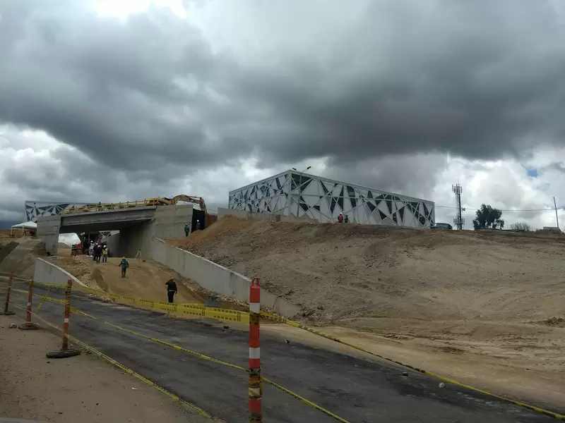 Construcción del terminal de transportes de Tunja (Boyacá)