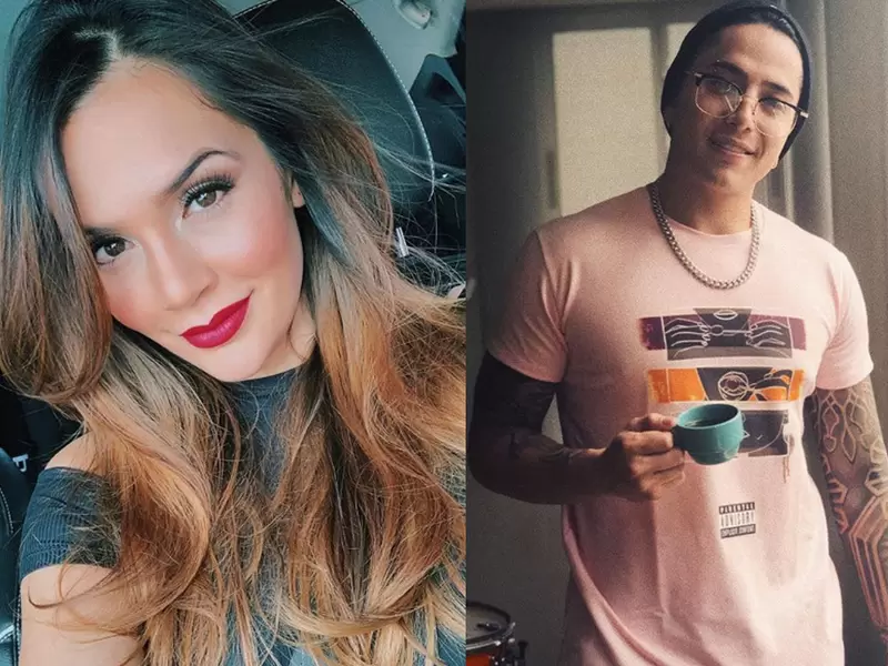 Lina Tejeiro y Andy Rivera.