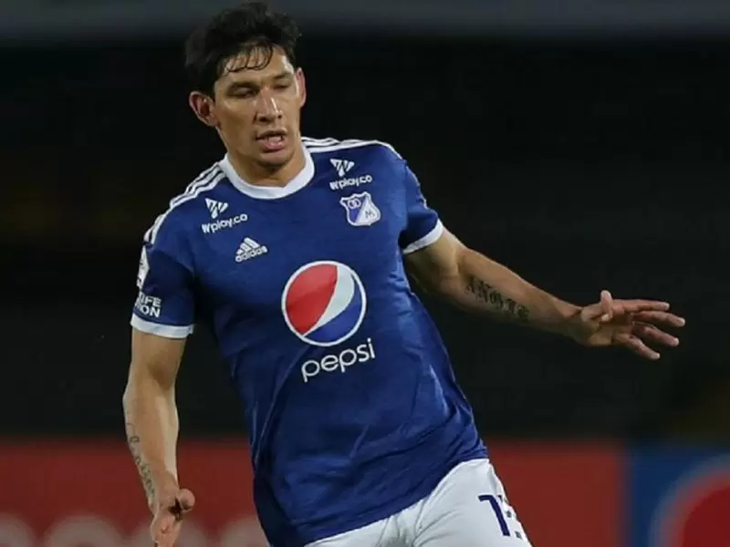 Roberto Ovelar, delantero de Millonarios