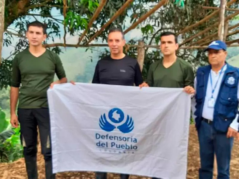 Tripulación secuestrada de helicóptero derribado en el Catatumbo