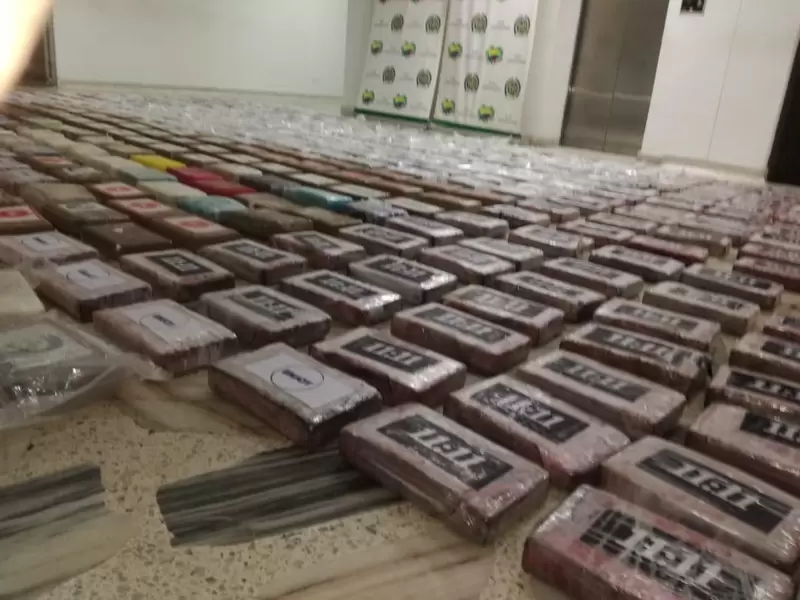 Cocaína dentro de tractomula en Buenaventura