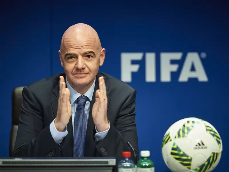 Gianni Infantino, presidente de la FIFA Gianni Infantino, presidente de la FIFA