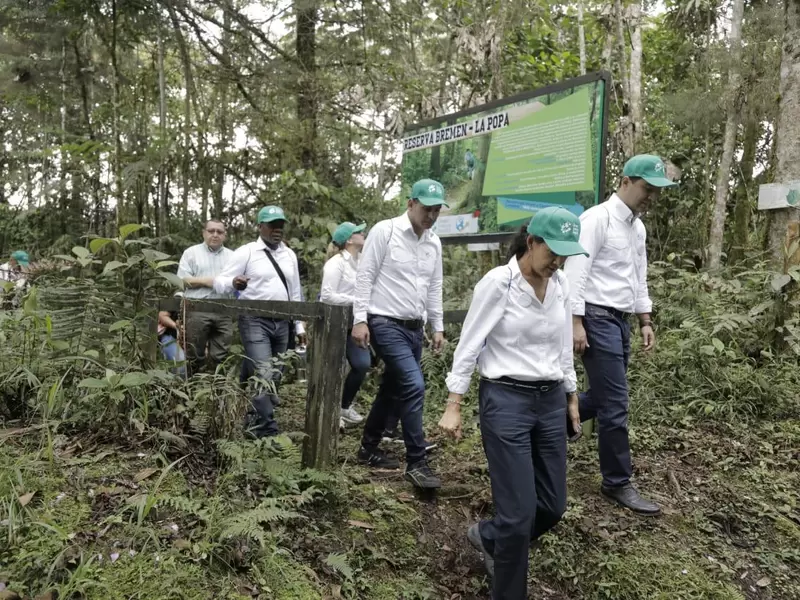 Así se viven las caminata por el sendero de paz de esta reserva ambiental.