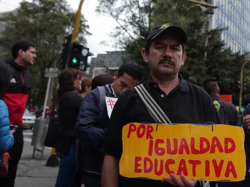 Marcha de profesores Marcha de profesores