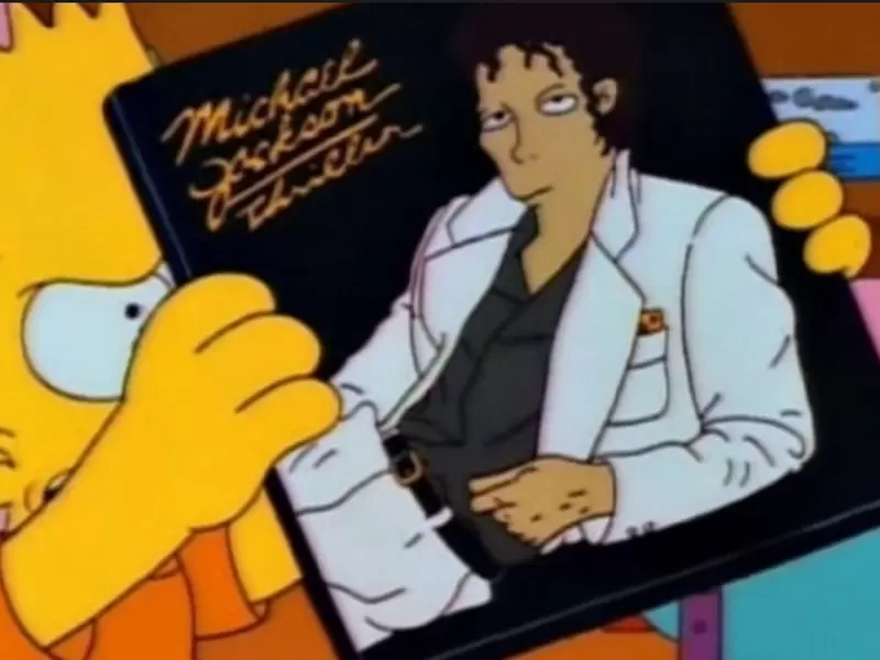 Michael Jackson en Los Simpsons Michael Jackson en Los Simpsons
