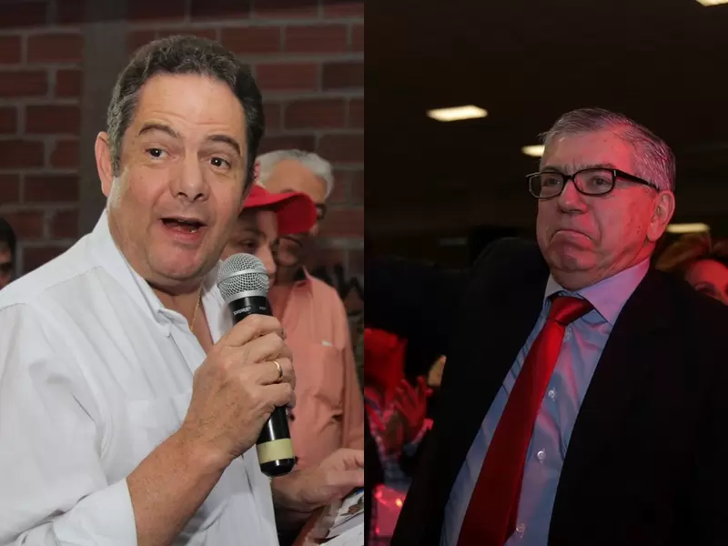 Germán Vargas Lleras y Cesar Gaviria Germán Vargas Lleras y Cesar Gaviria