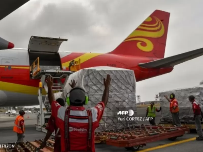 China entrega cargamento Venezuela