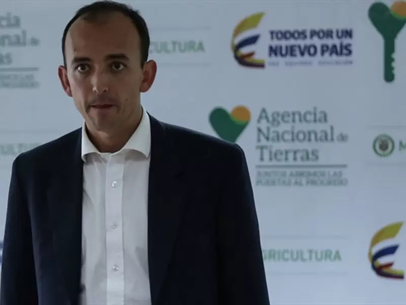Miguel Samper, exdirector de la Agencia de Tierras