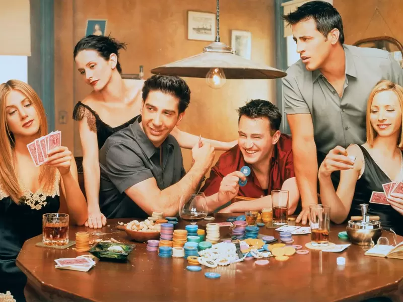 Imagen promocional de la serie 'Friends' Imagen promocional de la serie 'Friends'