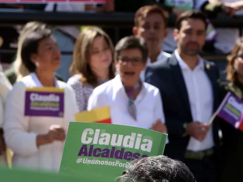 Claudia López y el lanzamiento de su precandidatura a la Alcaldía