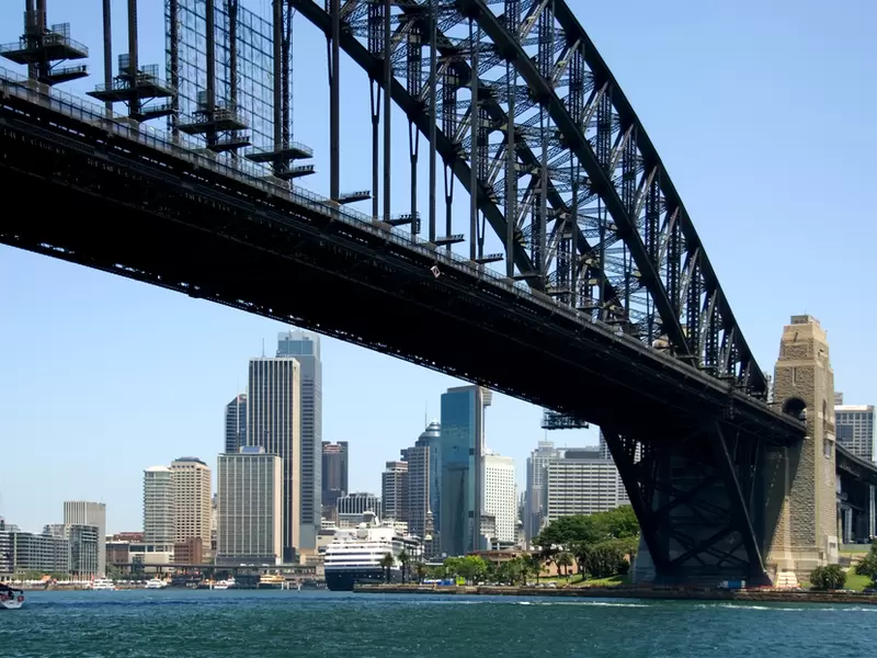 Puente del puerto de Sídney, en Australia