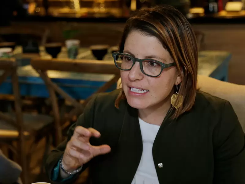 Juanita Goebertus, representante a la Cámara por la Alianza Verde