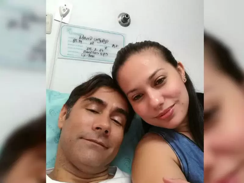 Mauro Urquijo y su ex esposa Haychelt Benito
