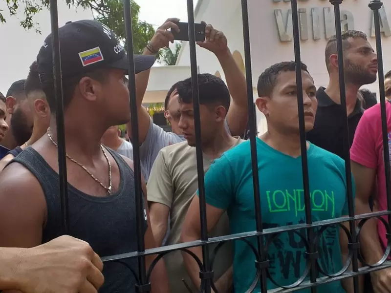 Militares venezolanos
