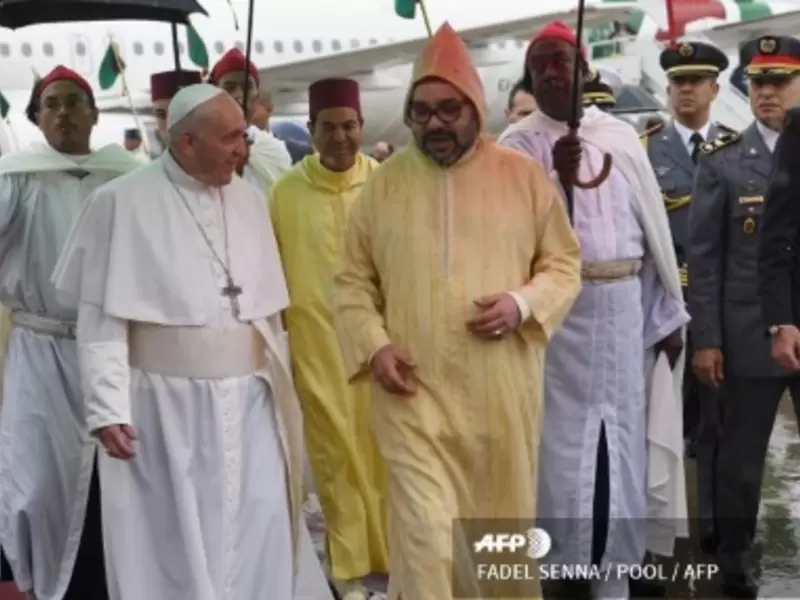 Papa francisco rey de marruecos