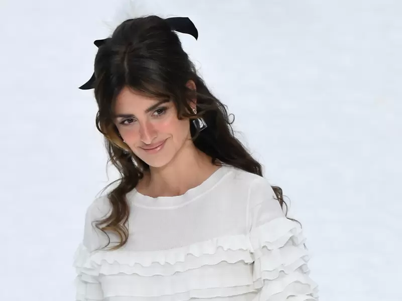 Penélope Cruz en desfile de Chanel