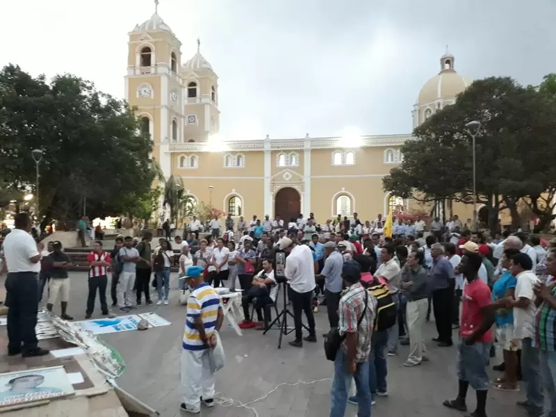 Plantón Respaldo JEP Sincelejo