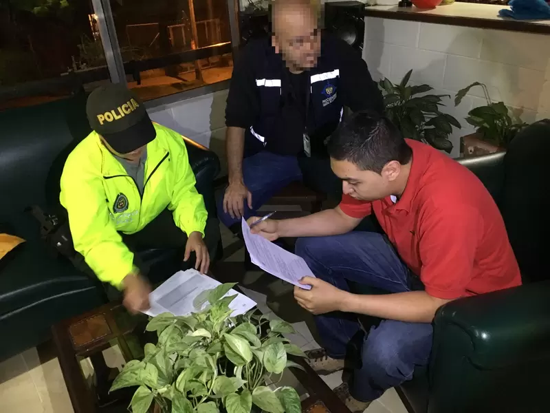 Capturan a joven en Medellín.