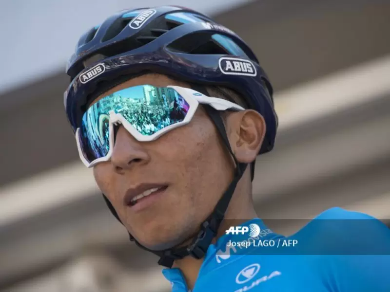 Nairo Quintana en la Vuelta a Cataluña Nairo Quintana en la Vuelta a Cataluña
