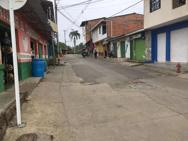 Población de Cáceres, en el Bajo Cauca antioqueño