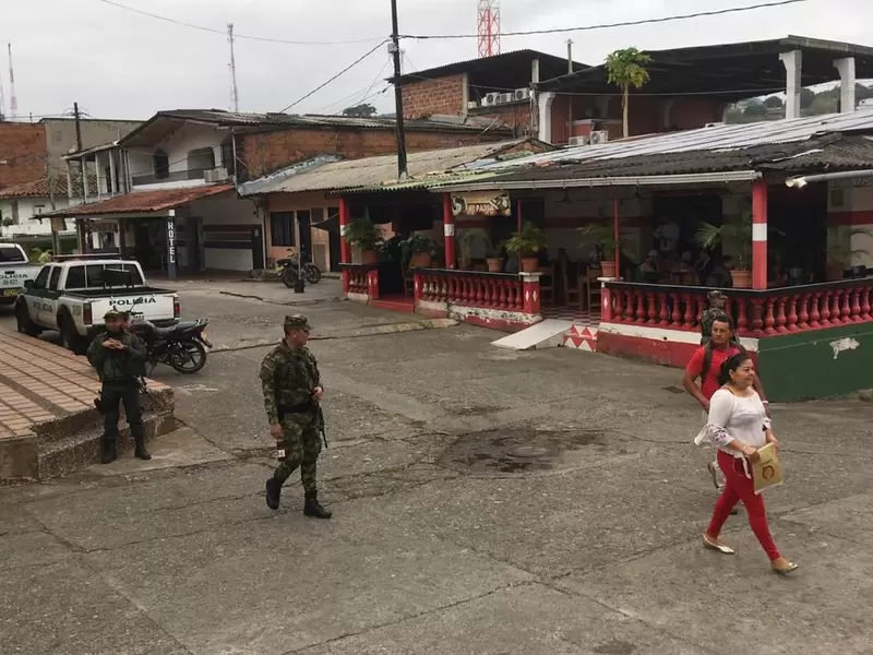 Población de Caucasia, en el Bajo Cauca antioqueño