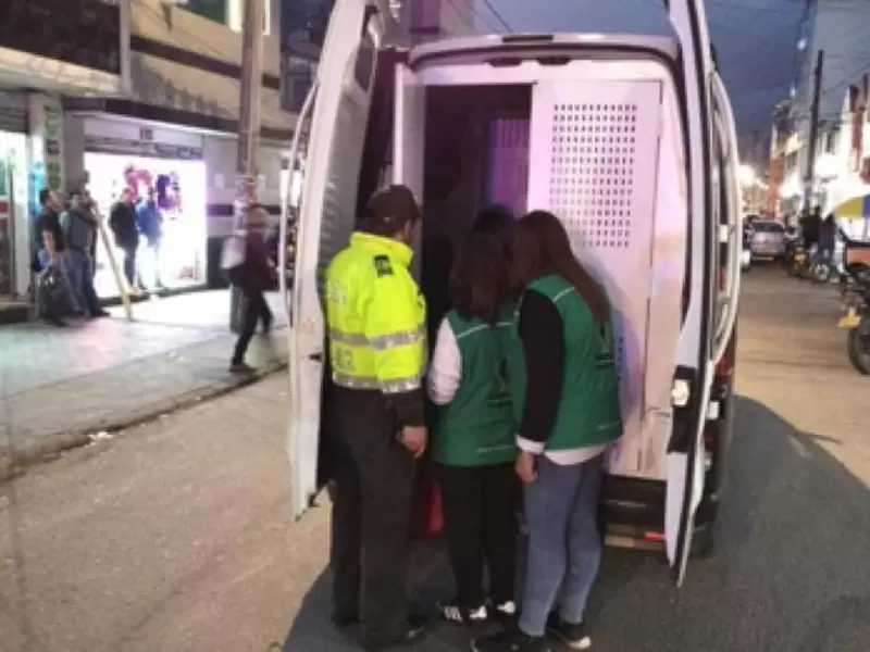Acciones del ICBF tras rescatar a menores