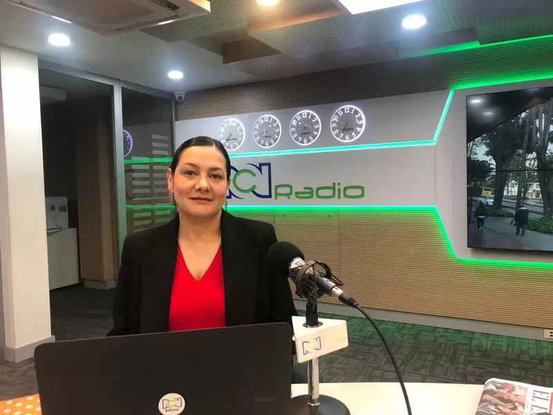 La concejal y candidata a la Alcaldía de Bogotá por el Centro Democrático, Ángela Garzón La concejal y candidata a la Alcaldía de Bogotá por el Centro Democrático, Ángela Garzón