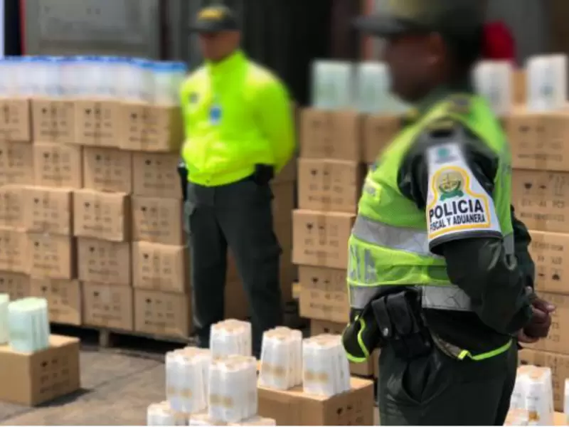 Mercancía incautada Mercancía incautada