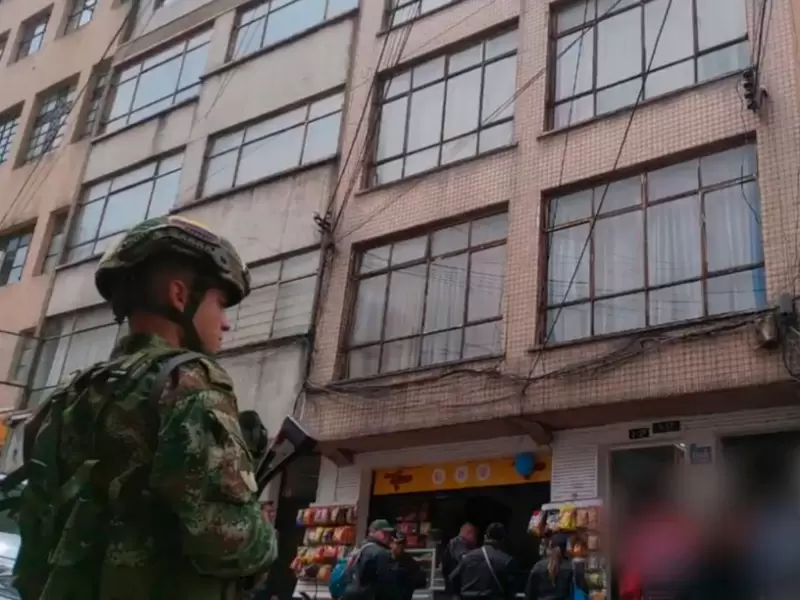 Operativos de la Fiscalía cerca a la Universidad de Los Andes Operativos de la Fiscalía cerca a la Universidad de Los Andes