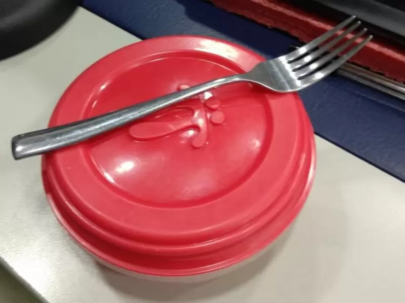 Coca del almuerzo.