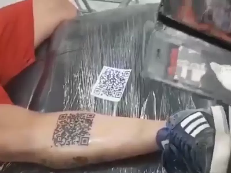 Tatuaje hincha de River Plate