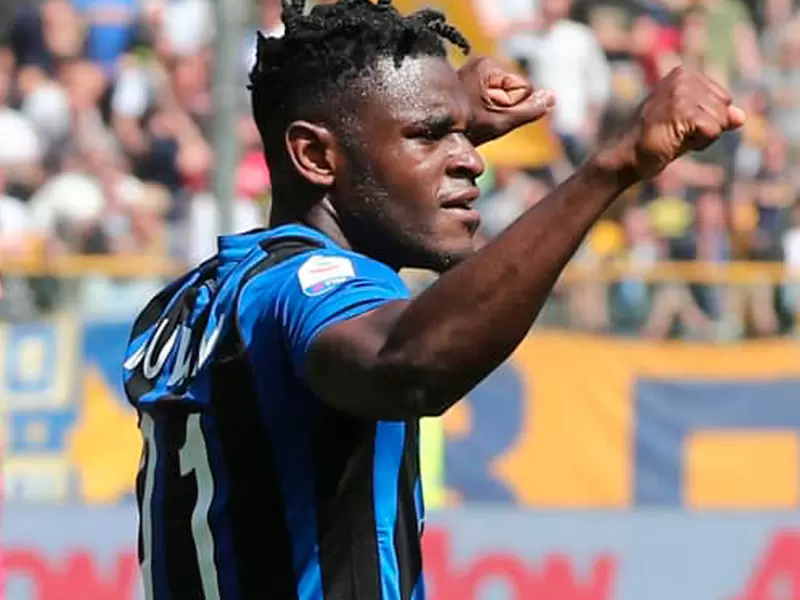Duván Zapata, delantero colombiano del Atalanta