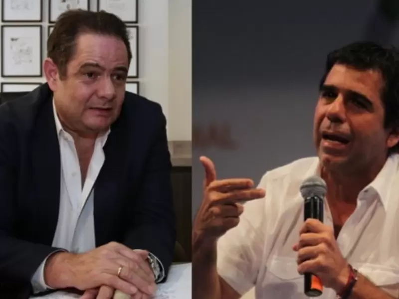 Germán Vargas Lleras y Alejandro Char