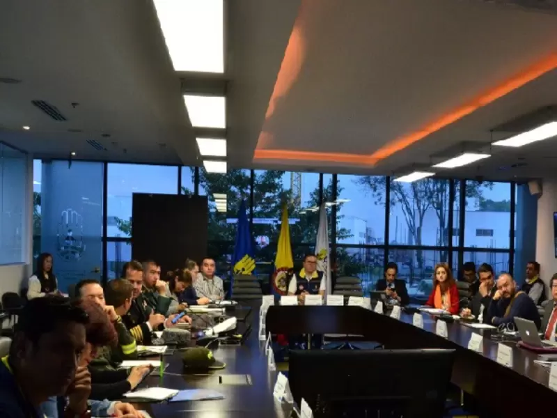 Sala de Crisis en Gestión del Riesgo/Bogotá.
