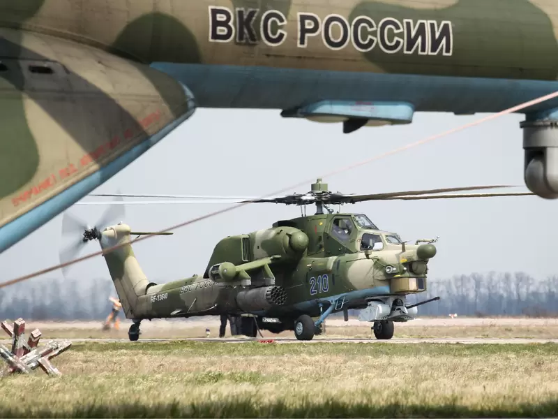 Helicóptero ruso Helicóptero ruso