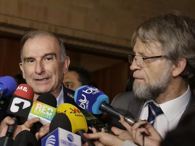 Humberto de la Calle y Antanas Mockus