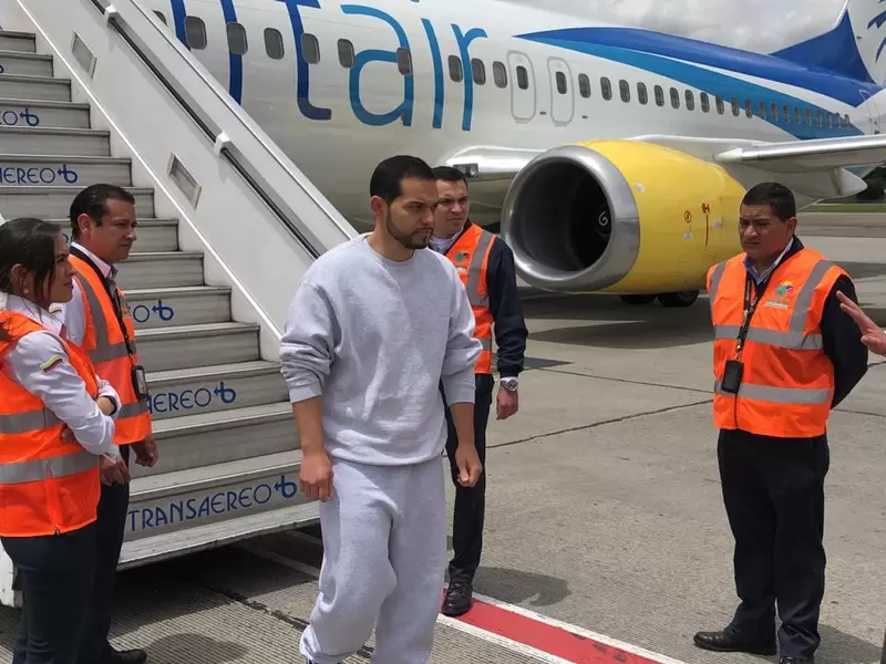 Leonardo Pinilla, deportado a Colombia desde Estados Unidos
