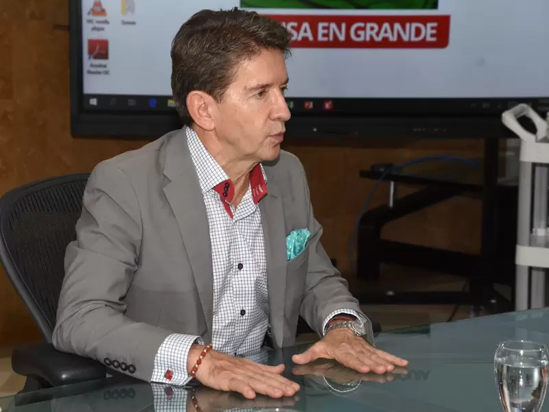 Gobernador de Antioquia, Luis Pérez Gutiérrez.