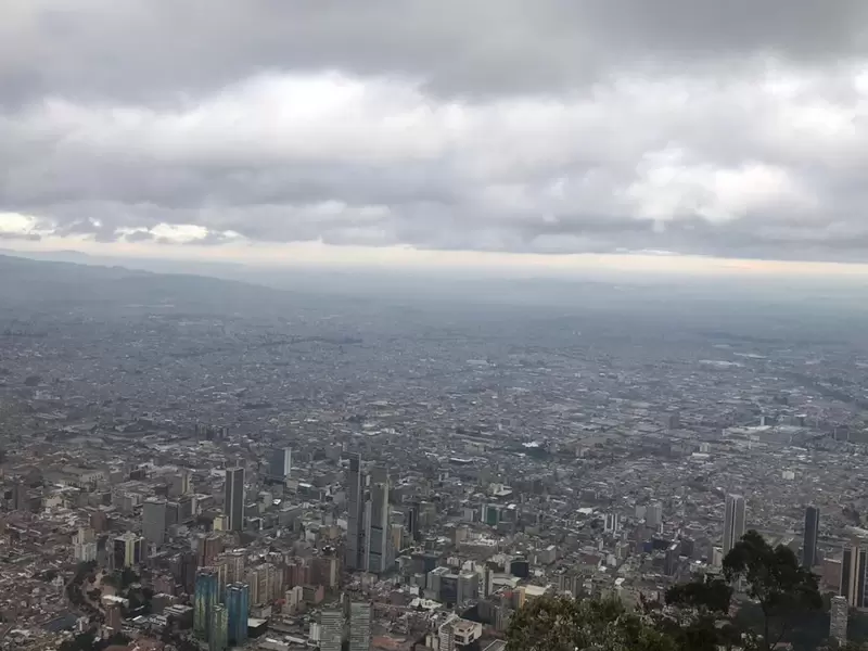 Esta es la panorámica de Bogotá del domingo 31 de marzo.