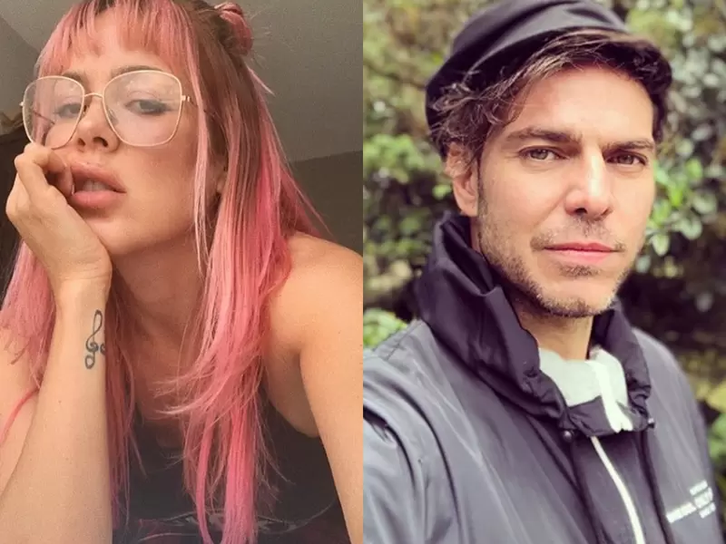 La modelo y el actor compartieron en una fotografía y recordaron detalles del pasado.
