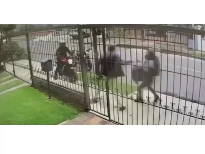 Así son los robos en moto en Bogotá.